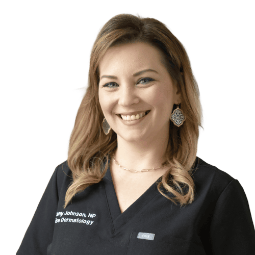 Brittany Johnson, CRNP, at Sunrise Dermatology