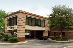 Exterior of Foley office of Sunrise Dermatology in Foley, AL